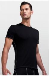Футболка Icebreaker BF 150 SS Crewe MEN black/mineral L Картинка Футболка Icebreaker BF 150 SS Crewe MEN black/mineral L
