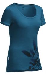 Футболка Icebreaker Tech SS Scoop Lia WMN night S Картинка Футболка Icebreaker Tech SS Scoop Lia WMN night S