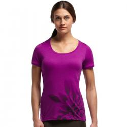 Футболка Icebreaker Tech SS Scoop Lia WMN vivid S Картинка Футболка Icebreaker Tech SS Scoop Lia WMN vivid S