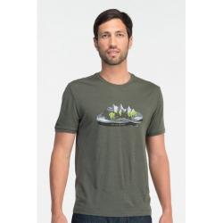 Футболка Icebreaker Tech T Lite SS MEN Alps for breakfast cargo L Картинка Футболка Icebreaker Tech T Lite SS MEN Alps for breakfast cargo L