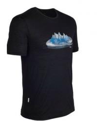 Футболка Icebreaker Tech T Lite SS MEN Alps for breakfast cargo S Картинка Футболка Icebreaker Tech T Lite SS MEN Alps for breakfast cargo S