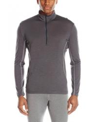 Футболка с длинным рукавом Icebreaker Aero LS Half Zip MEN monsoon/mineral/mineral M Картинка Футболка с длинным рукавом Icebreaker Aero LS Half Zip MEN monsoon/mineral/mineral M