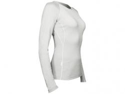 Футболка с длинным рукавом Icebreaker BF 150 LS Atlas WMN pearl/white L Картинка Футболка с длинным рукавом Icebreaker BF 150 LS Atlas WMN pearl/white L