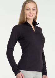 Футболка с длинным рукавом Icebreaker BF 200 Chakra Zip WMN cognac L Картинка Футболка с длинным рукавом Icebreaker BF 200 Chakra Zip WMN cognac L