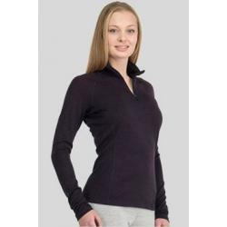 Футболка с длинным рукавом Icebreaker BF 200 Chakra Zip WMN java L Картинка Футболка с длинным рукавом Icebreaker BF 200 Chakra Zip WMN java L