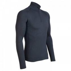 Футболка с длинным рукавом Icebreaker BF 200 Mondo Zip MEN monsoon XL Картинка Футболка с длинным рукавом Icebreaker BF 200 Mondo Zip MEN monsoon XL