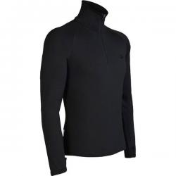 Футболка с длинным рукавом Icebreaker BF 260 Tech Top MEN black S Картинка Футболка с длинным рукавом Icebreaker BF 260 Tech Top MEN black S