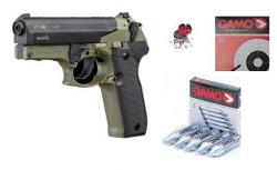 Пневматический пистолет Gamo PT-80 Special Edition Картинка Пневматический пистолет Gamo PT-80 Special Edition