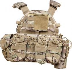Жилет тактический Skif Tac с подсумками ц:multicam Картинка Жилет тактический Skif Tac с подсумками ц:multicam