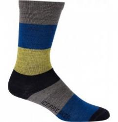 Icebreaker City UltraLite Stripey Crew MEN admiral/metro/cobalt/volt M Картинка Icebreaker City UltraLite Stripey Crew MEN admiral/metro/cobalt/volt M