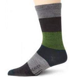Icebreaker City UltraLite Stripey Crew MEN metro/jet/grass/nova L Картинка Icebreaker City UltraLite Stripey Crew MEN metro/jet/grass/nova L