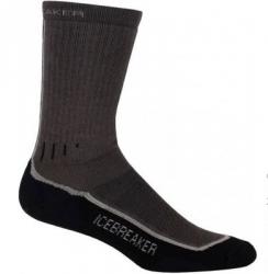 Картинка Icebreaker Hike Mid Crew MEN brazil/silver/black XL