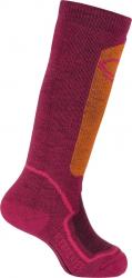 Icebreaker Kids Snow Mid OTC ruby/cherub/mandarine XL Картинка Icebreaker Kids Snow Mid OTC ruby/cherub/mandarine XL
