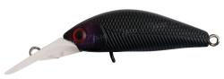 Воблер Jackall Diving Chubby Minnow 35мм 2,7г Mat Black Suspending Картинка Воблер Jackall Diving Chubby Minnow 35мм 2,7г Mat Black Suspending