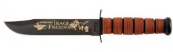 Нож KA-BAR USMC Iraqi Freedom довжина клинка 17,78 см. Картинка Нож KA-BAR USMC Iraqi Freedom довжина клинка 17,78 см.
