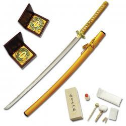 Катана Boker Magnum Samurai Premium Gold (углеродистая сталь) Картинка Катана Boker Magnum Samurai Premium Gold (углеродистая сталь)