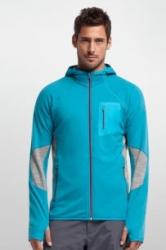 Кофта Icebreaker Atom LS Zip Hood MEN aegean/metro hthr/rocket M Картинка Кофта Icebreaker Atom LS Zip Hood MEN aegean/metro hthr/rocket M