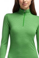 Кофта Icebreaker BF 200 Oasis LS Half Zip Stripe WMN frond XS Картинка Кофта Icebreaker BF 200 Oasis LS Half Zip Stripe WMN frond XS