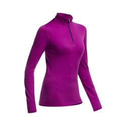 Кофта Icebreaker BF 200 Oasis LS Half Zip WMN vivid/vino S Картинка Кофта Icebreaker BF 200 Oasis LS Half Zip WMN vivid/vino S