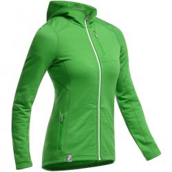 Кофта Icebreaker Cascade LS Zip Hood WMN frond/metro hthr S Картинка Кофта Icebreaker Cascade LS Zip Hood WMN frond/metro hthr S