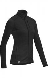 Кофта Icebreaker Cascade LS Zip WMN black/black S Картинка Кофта Icebreaker Cascade LS Zip WMN black/black S