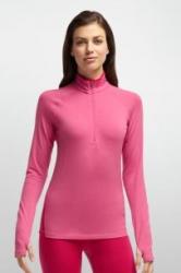 Кофта Icebreaker Express LS Half Zip WMN shocking/garnet S Картинка Кофта Icebreaker Express LS Half Zip WMN shocking/garnet S