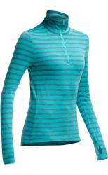 Кофта Icebreaker Tech LS Half Zip stripe WMN glacier overdye S Картинка Кофта Icebreaker Tech LS Half Zip stripe WMN glacier overdye S