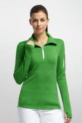 Кофта Icebreaker Vertex LS Half Zip WMN frond overdye/snow S Картинка Кофта Icebreaker Vertex LS Half Zip WMN frond overdye/snow S
