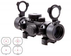 Прицел коллиматорный NcStar 30mm Red 4 Reticle Black Картинка Прицел коллиматорный NcStar 30mm Red 4 Reticle Black