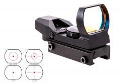 Прицел коллиматорный NcStar Red 4 Reticle QR Mount Картинка Прицел коллиматорный NcStar Red 4 Reticle QR Mount