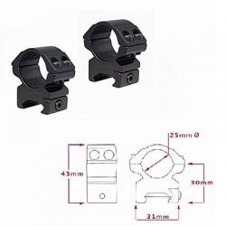 Кольца Hawke Matchmount 1 Картинка Кольца Hawke Matchmount 1