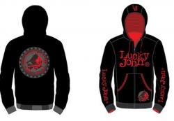 Куртка флисовая с капюшоном LUCKY JOHN (чёрная) АКЦИЯ! XXXL Картинка Куртка флисовая с капюшоном LUCKY JOHN (чёрная) АКЦИЯ! XXXL