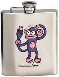 Laken KP8-MO Kukuxumusu hip flask 230 ml. Mono Картинка Laken KP8-MO Kukuxumusu hip flask 230 ml. Mono