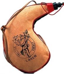 Laken PK1500-C Leather canteen 1,5 L. kidney shape (PK1500-C)