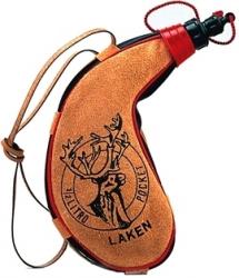 Картинка Laken PK500-C Leather canteen 0,5 L. kidney shape