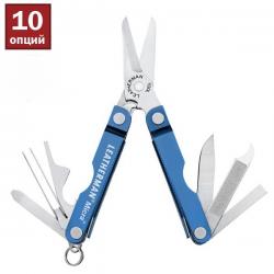 Мультитул Leatherman Micra-Blue подарочная коробка Картинка Мультитул Leatherman Micra-Blue подарочная коробка