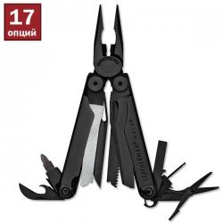 Картинка Мультитул Leatherman Wave-Black, чехол MOLLE