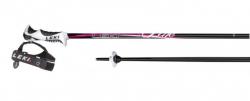 Картинка Leki Fine S black-white-blackberry 110 cm