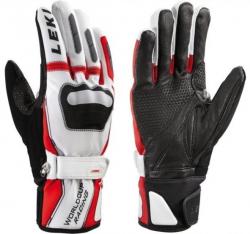 Картинка Leki WorldCup Downhill S white-red-black 9