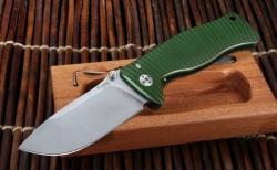 Картинка Нож Lionsteel SR2  Mini Aluminium green