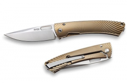 Картинка Нож Lionsteel TiSpine gold shine