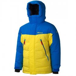 Marmot 8000 Meter Parka куртка мужская acid yellow/cobalt blue р.L Картинка Marmot 8000 Meter Parka куртка мужская acid yellow/cobalt blue р.L