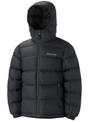 Marmot Boys Guides Down Hoody куртка детская black р.M Картинка Marmot Boys Guides Down Hoody куртка детская black р.M