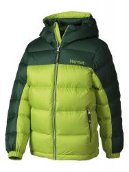 Картинка Marmot Boy's Guides Down Hoody куртка для парней vermouth/deep forest p.M