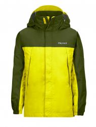 Картинка Marmot Boy's PreCip Jacket куртка для парней citronelle/GRLD р.M