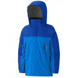 Картинка Marmot Boy's Precip jacket куртка для парней Green Linchen-Green Ridge р.L