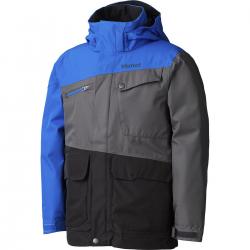 Marmot Boy's Space Walk Jacket куртка для парней black/peak blue р.XL Картинка Marmot Boy's Space Walk Jacket куртка для парней black/peak blue р.XL