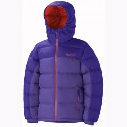 Marmot Girl's Guides down hoody куртка для девочек ultra violet/electric blue р.L Картинка Marmot Girl's Guides down hoody куртка для девочек ultra violet/electric blue р.L