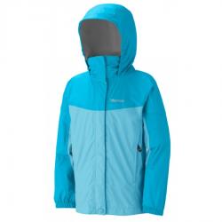 Marmot Girl's precip jacket куртка для девочек blue radiance/breeze blue р.S Картинка Marmot Girl's precip jacket куртка для девочек blue radiance/breeze blue р.S