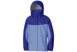 Картинка Marmot Girl's PreCip Jacket куртка для девочек pale dusk/gemstone p.M